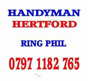 Handyman Hertford Fence Painter Shed repairs