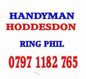 Handyman Hoddesdon Fence painter Shed repairs shed roof repairs