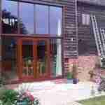 Wood stain window frames Kimpton