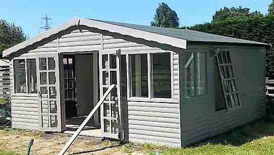 Paint Summerhouse Shed Halls Green Weston Hitchin Paint Summerhouse Shed Halls Green Weston Hitchin