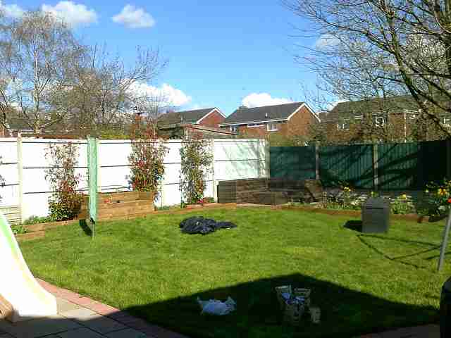 Garden Fence Painting