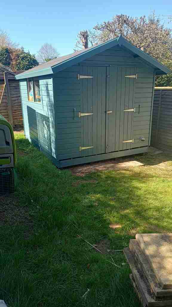 Shed Painting